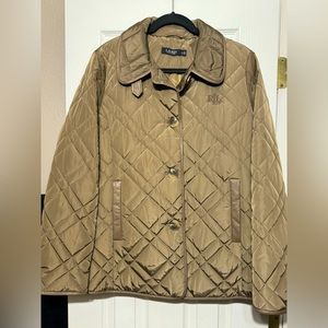 Lauren Ralph Lauren women’s quilted button jacket
